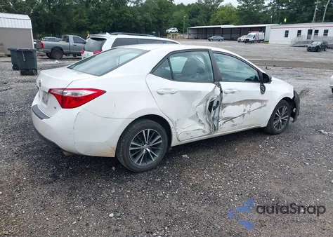 2016 Toyota Corolla Le Plus из США, поврежденный, VIN 5YFBURHE1GP537901